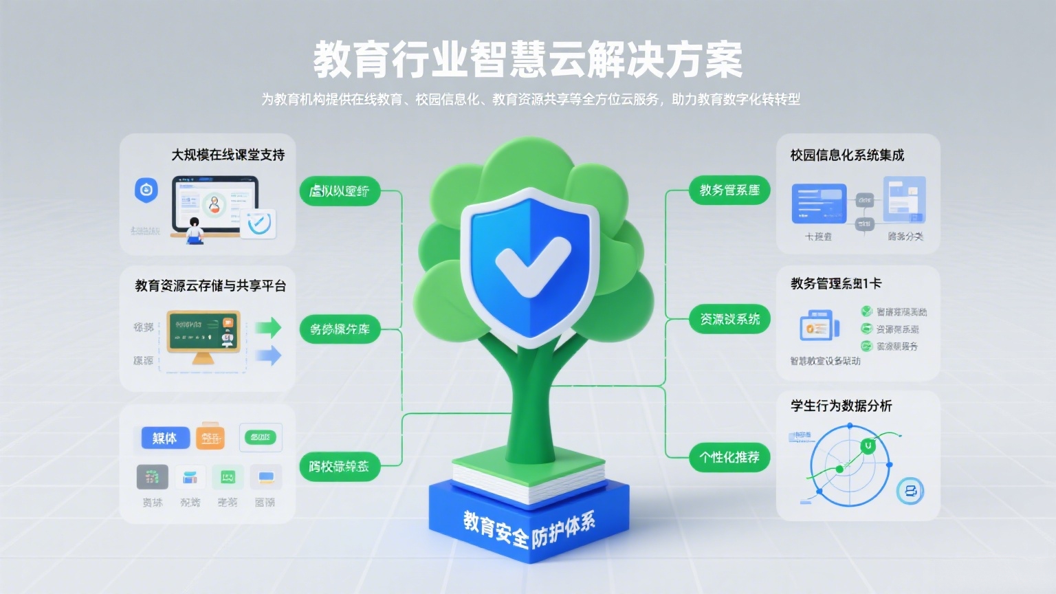 教育行业解决方案示意图